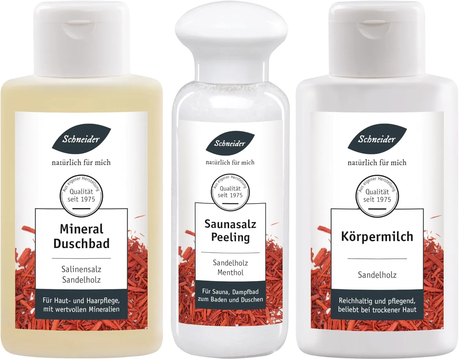 Набор для сауны «Sandalwood Package» от Saunabedarf Schneider ‎Schneider