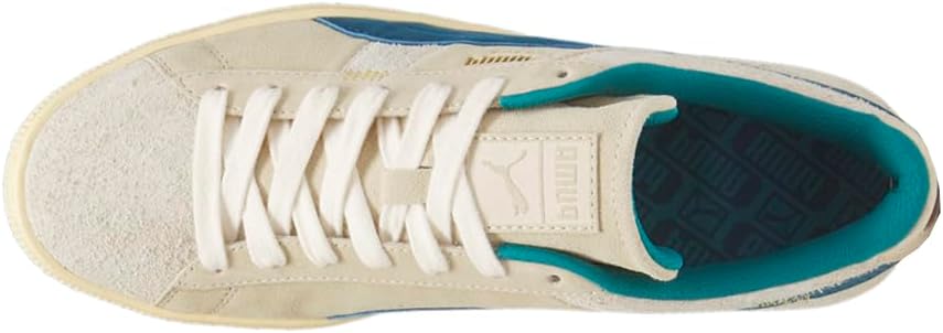 Детские кроссовки PUMA Suede JR Classic (младший/старший ребенок), бежевый — фото 4