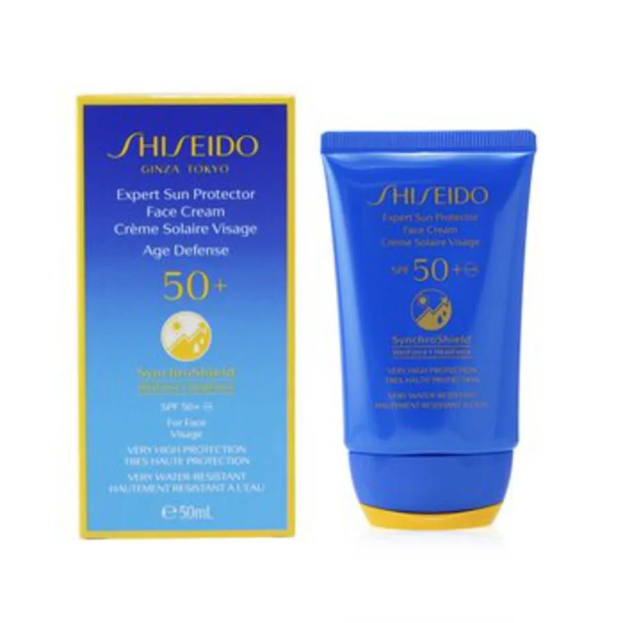 Shiseido - Экспертный солнцезащитный крем для лица SPF 50+ UVA (Очень высокая защита, Очень водостойкий) 50 мл/1,69 унции — фото 2