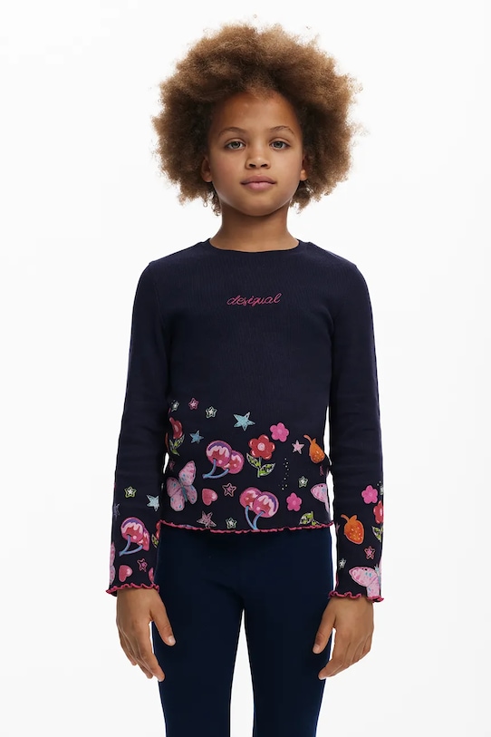 

Детская водолазка Desigual, темно-синий