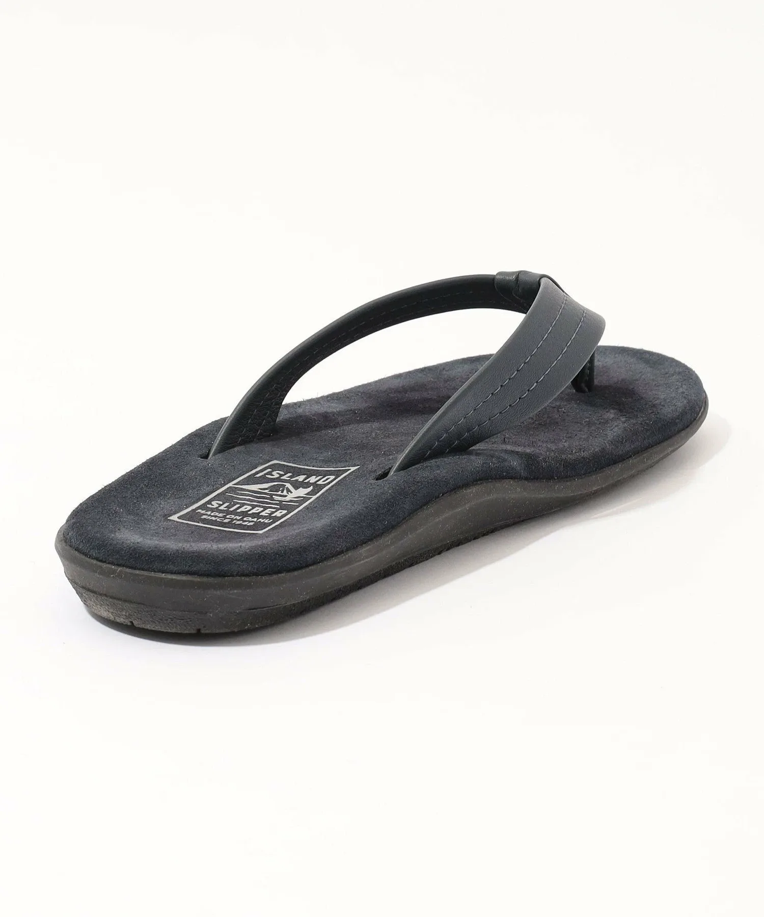 Кожаные сандалии-вьетнамки ISLAND SLIPPER PT202 Tomorrowland Goods, 69 Navy — фото 4