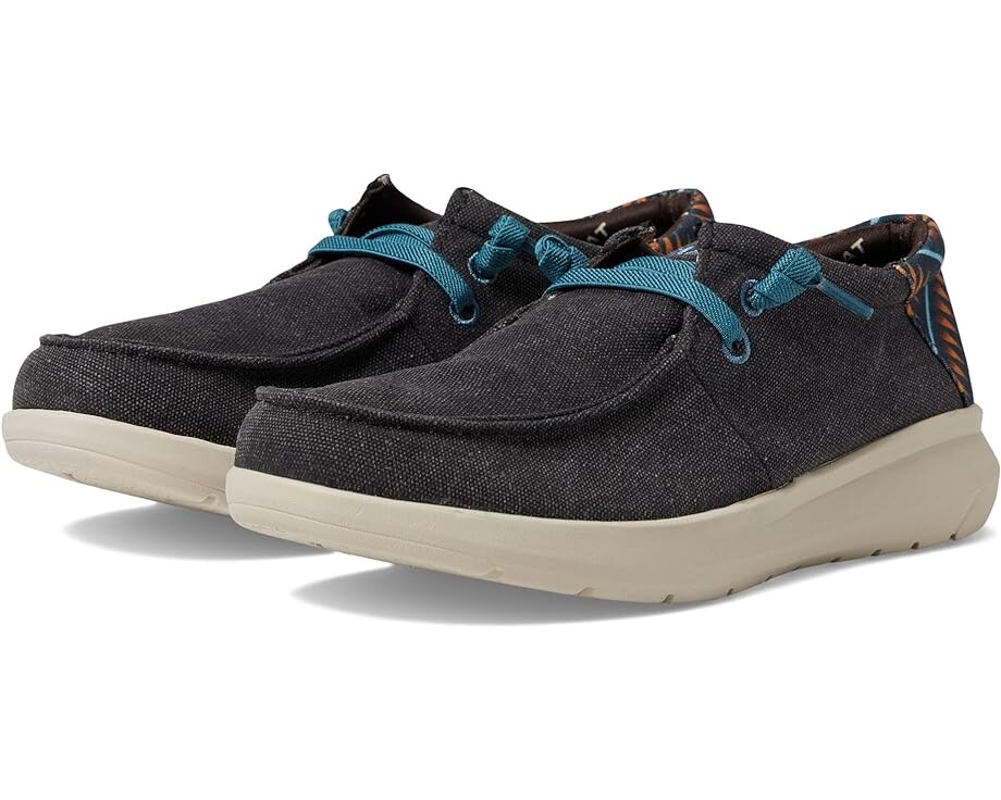 

Кроссовки Ariat Hilo 2.0 Stretch, цвет Charcoal Blue/Blue Aztec, Черный, Кроссовки Ariat Hilo 2.0 Stretch, цвет Charcoal Blue/Blue Aztec