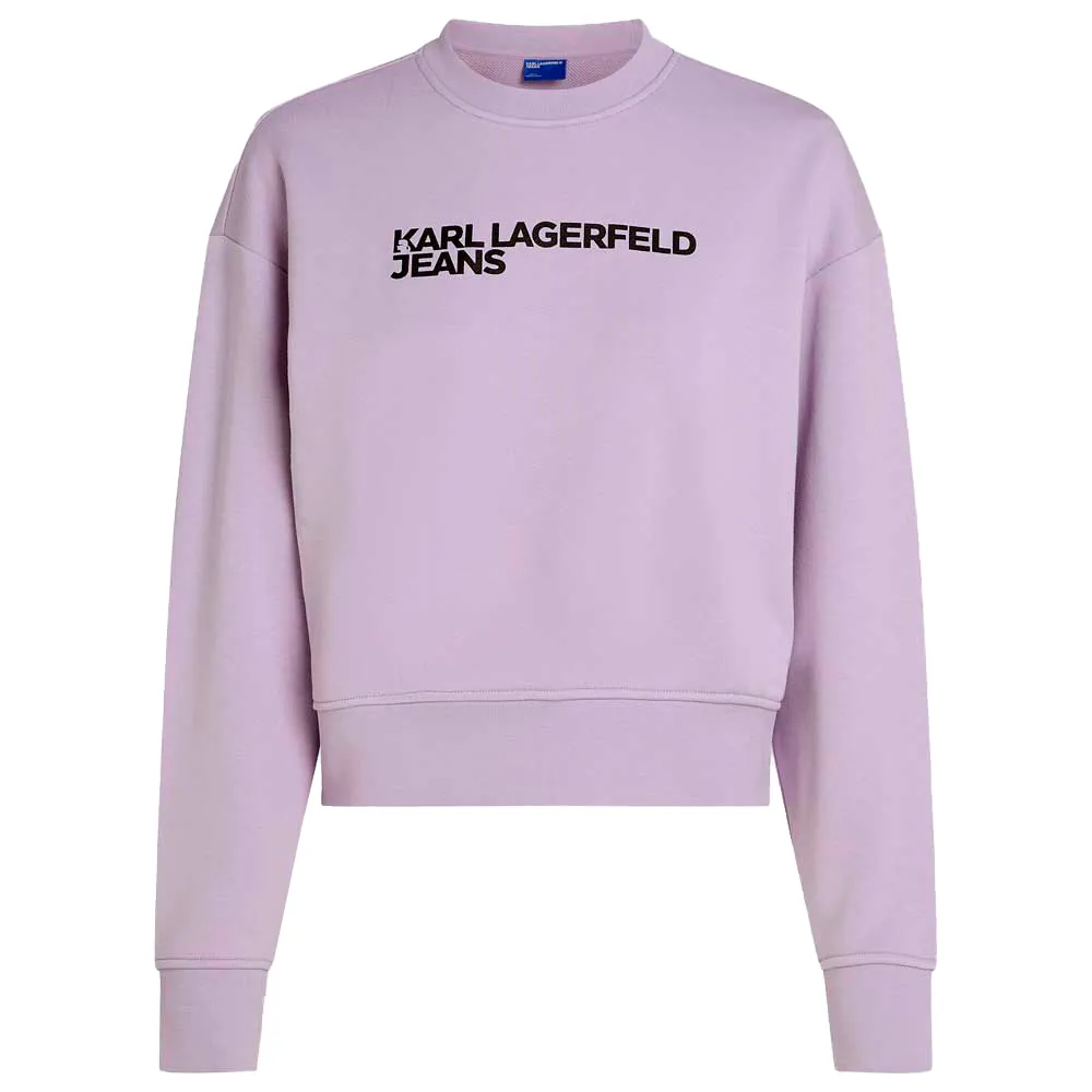 

Толстовка Karl Lagerfeld Reg Essential Logo, фиолетовый