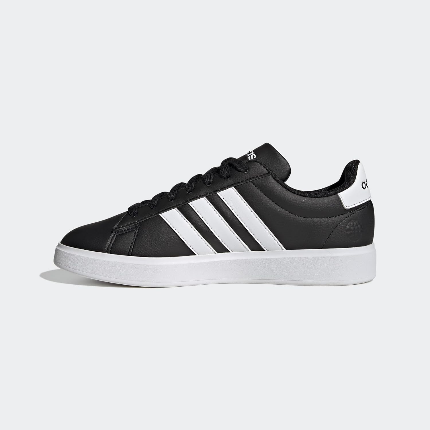Мужские кроссовки Adidas Grand Court 2.0, черно-белый — фото 3