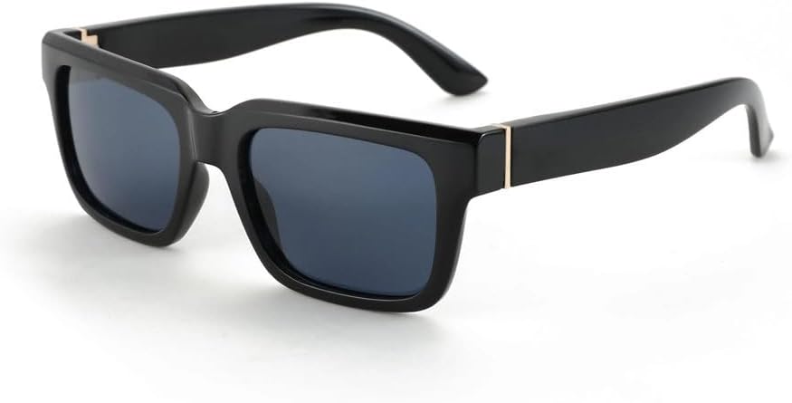 

Солнцезащитные очки в стиле ретро прямоугольной формы для мужчин и женщин, поляризованные, с защитой от УФ-излучения UV400, классические модные очки для вождения HYYZZC, 004