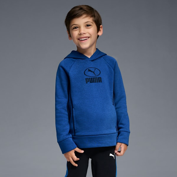 

Толстовка с капюшоном из флиса для больших детей Sport Pack Puma, синий