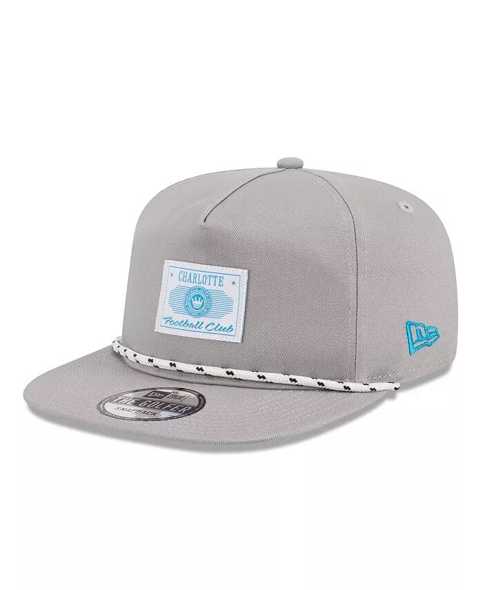 

Мужская серая кепка Charlotte FC Established Patch 9FORTY Trucker Adjustable с А-образной рамкой New Era