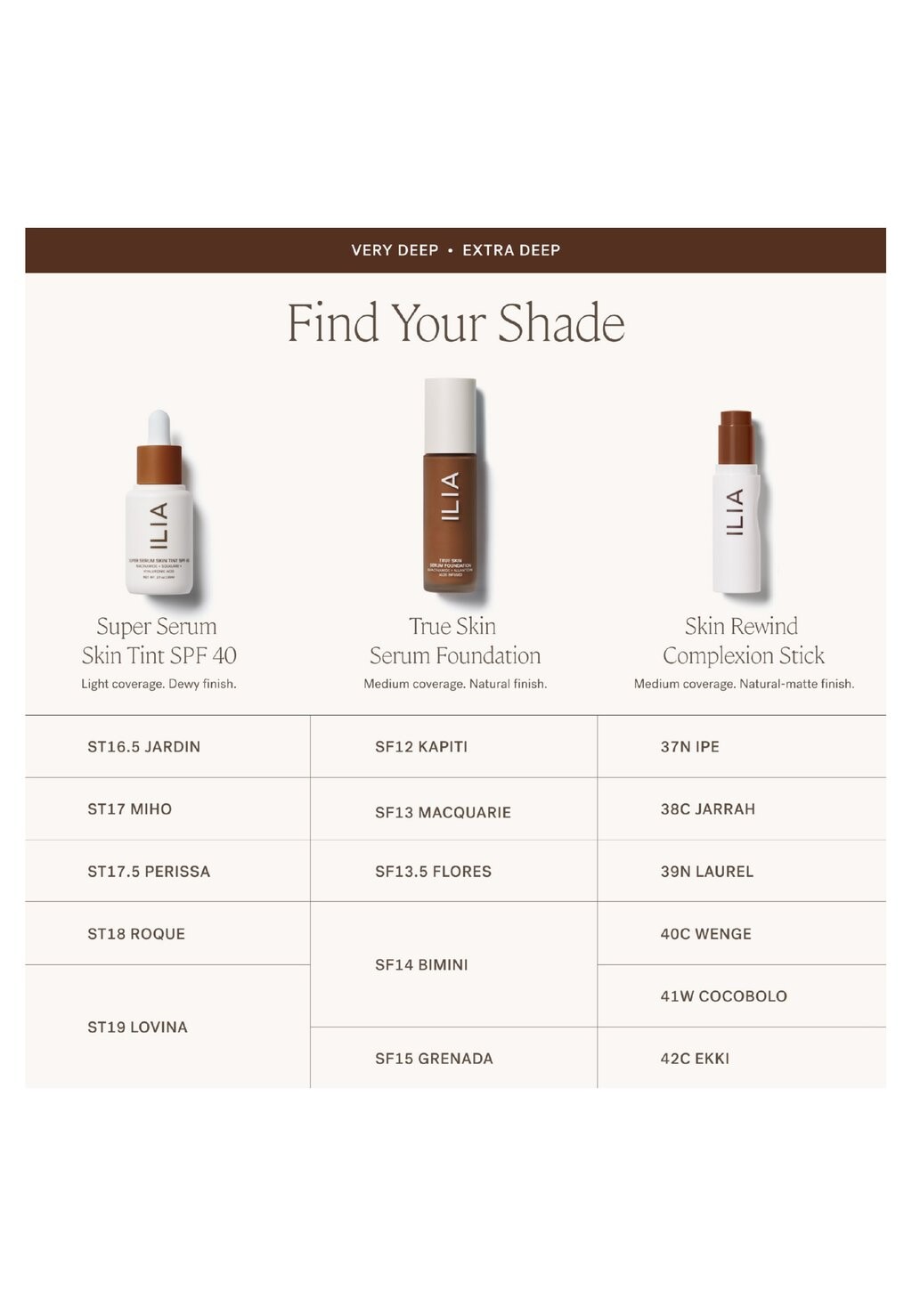 Консилер SKIN REWIND COMPLEXION STICK ILIA Beauty, темно-коричневый — фото 3