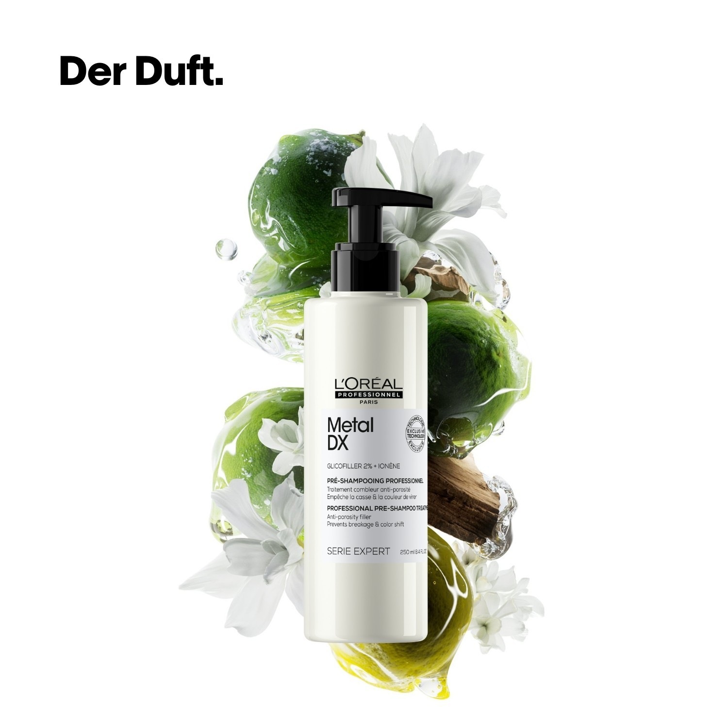 Шампунь serie expert metal dx pre-shampoo L Oreal Professionnel Paris, объем 250 мл — фото 3