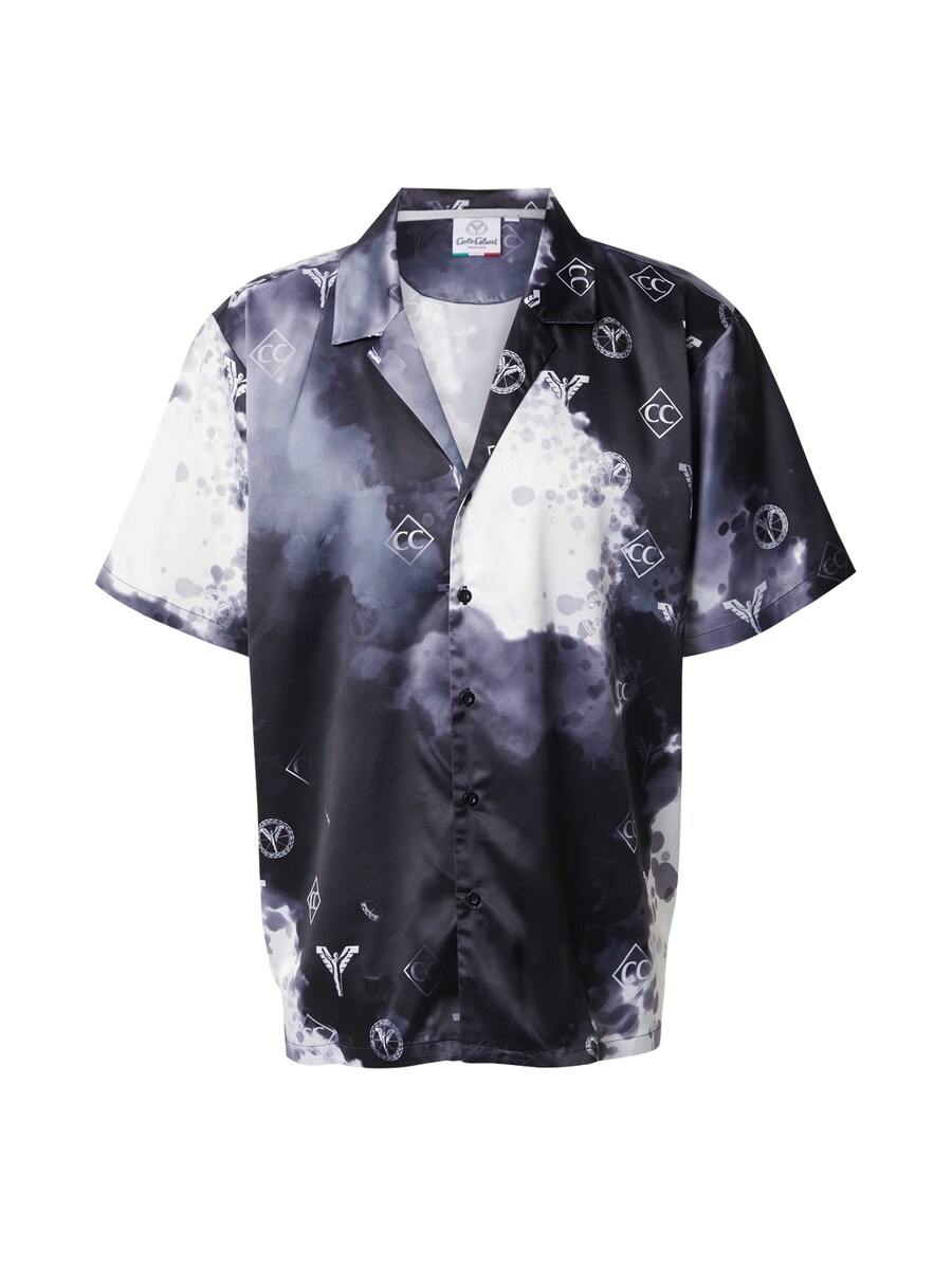 

Повседневная рубашка Carlo Colucci Comfort fit Button Up Shirt, черный