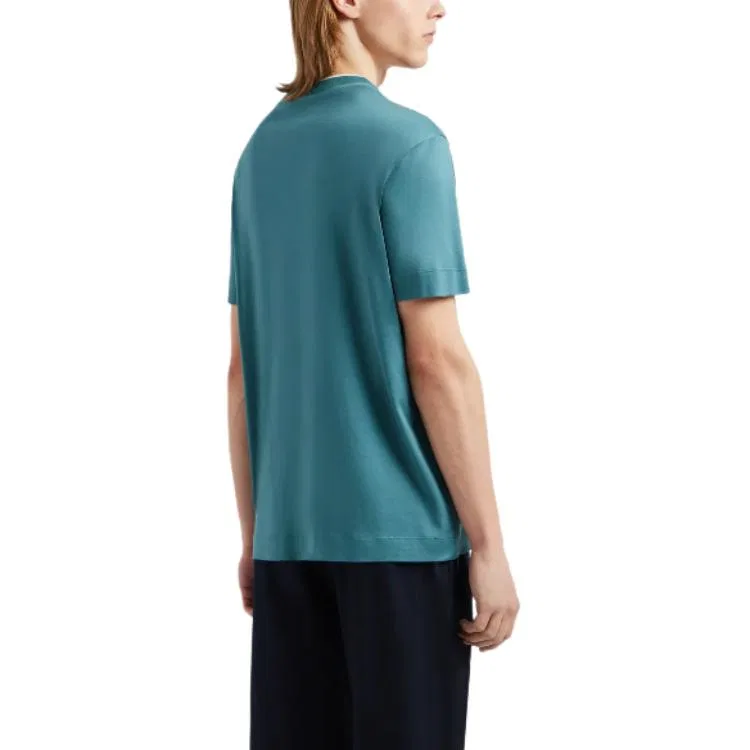 Футболка мужская Royal Blue EMPORIO ARMANI — фото 4
