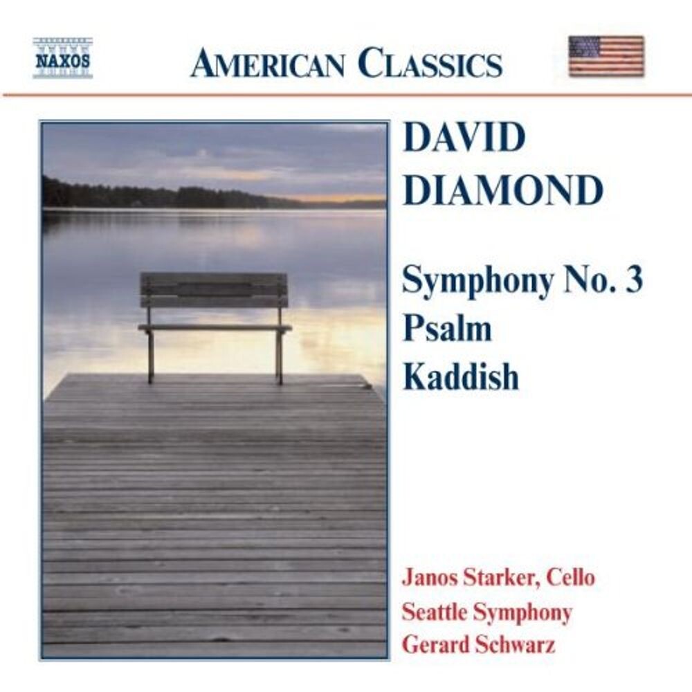 

Диск CD Diamond: Symphony No. 3 / Psalm / Kaddish - David Diamond, Gerard Schwarz, János Starker, Seattle Symphony Orchestra