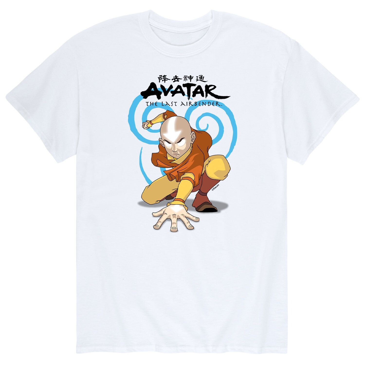 

Мужская футболка «Аватар Аанг» Licensed Character