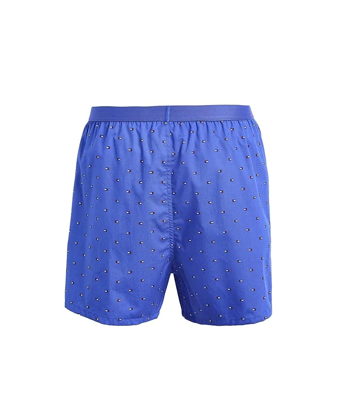 Боксеры Tommy Hilfiger Woven Boxer, Dazzling Blue Micro Flag — фото 2