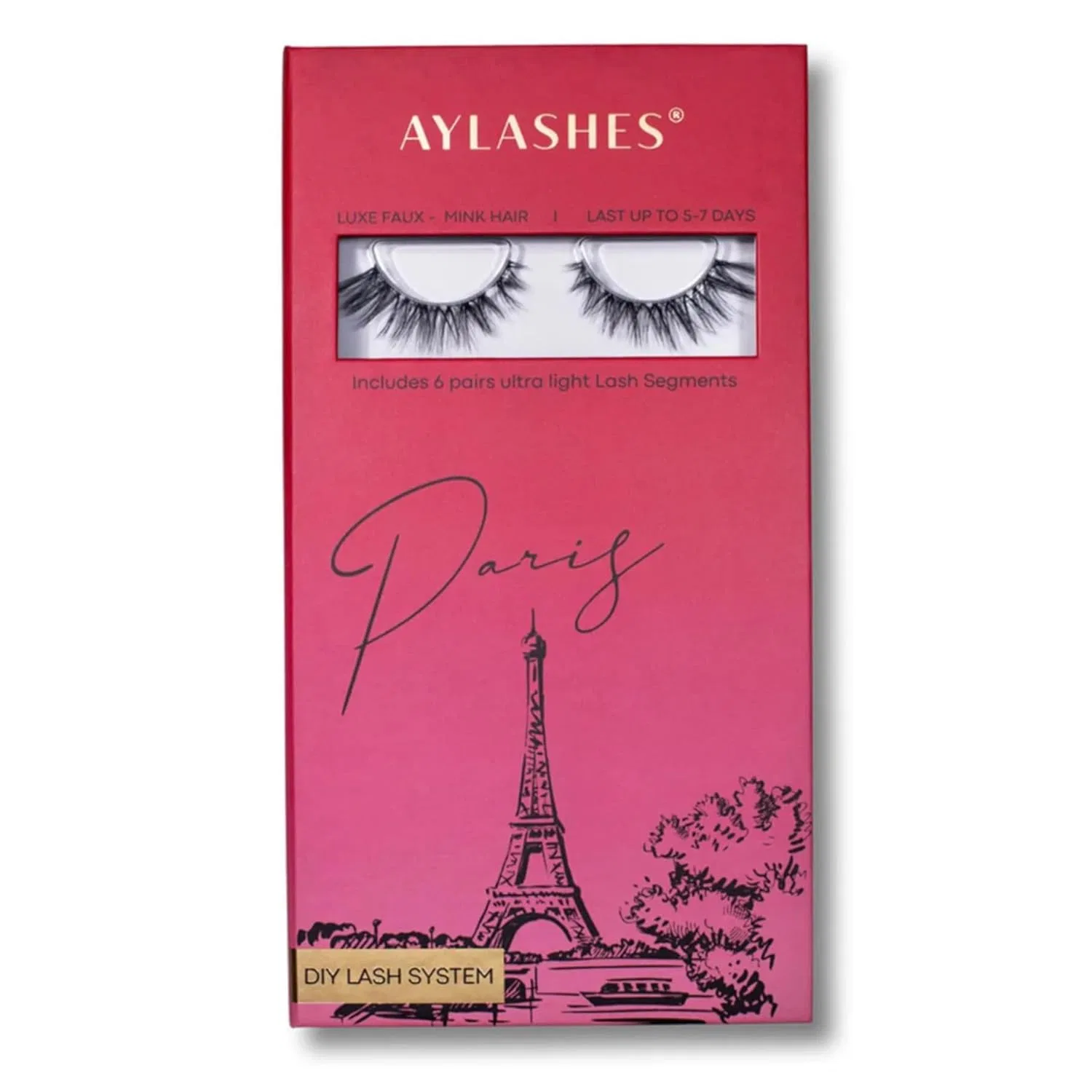 Набор для наращивания ресниц «Paris» от AYLASHES Aylashes
