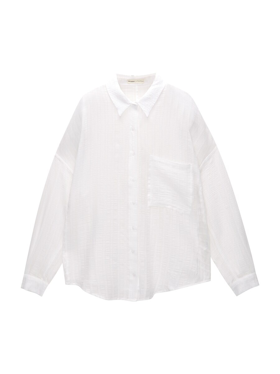 

Блуза Pull&Bear, белый