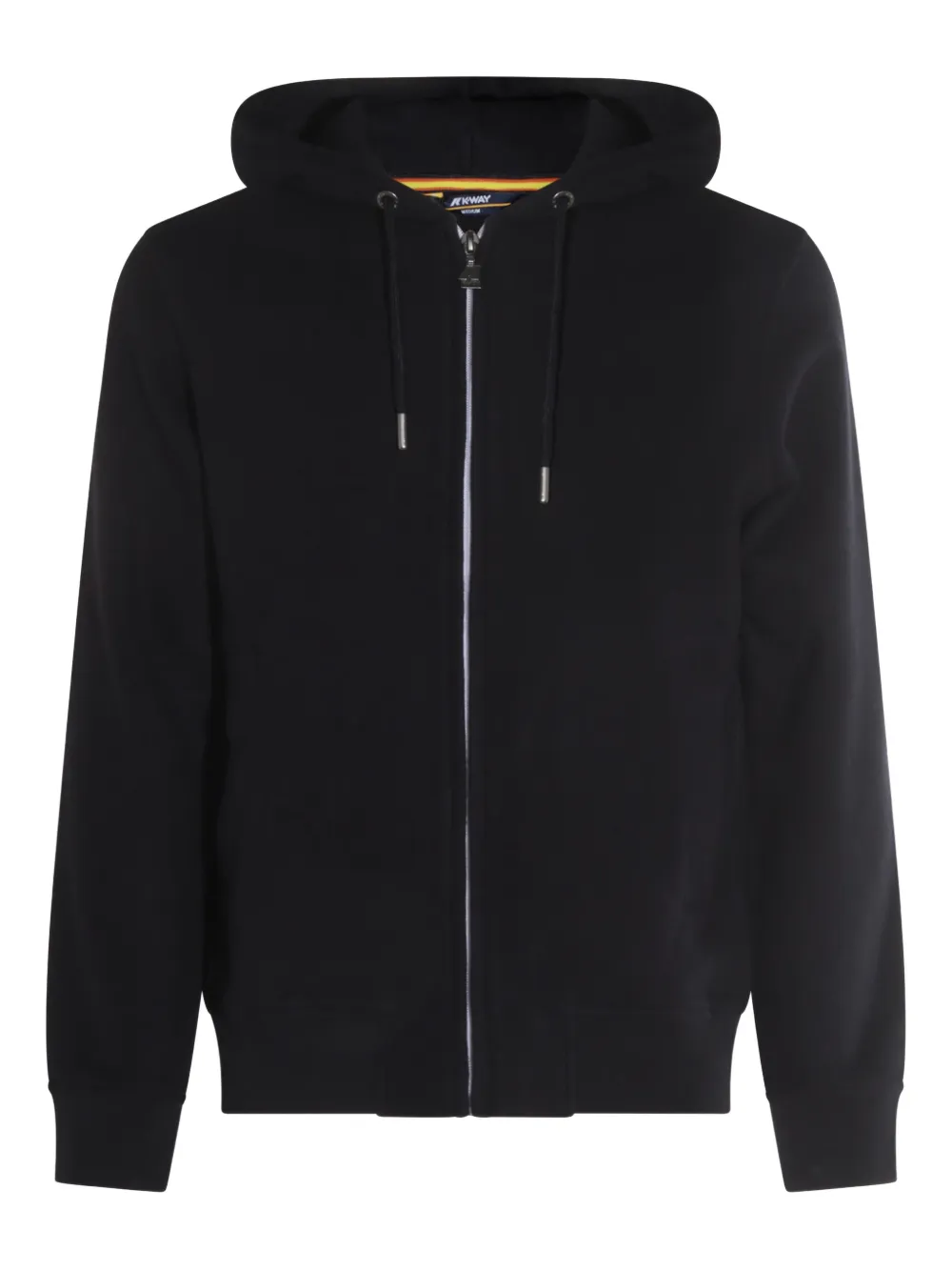 

Толстовка с капюшоном на молнии с нашивкой-логотипом K-Way, черный