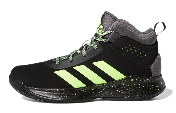 

Кроссовки для баскетбола Cross Em Up 5 Kids, средние, черные/желтые Adidas