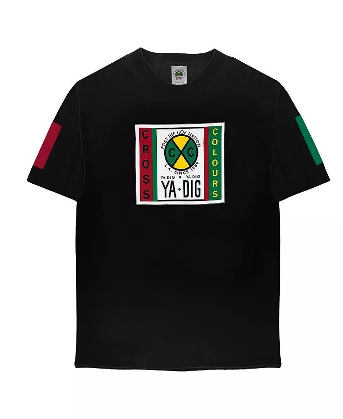 

футболка с логотипом Label Cross Colours, черный