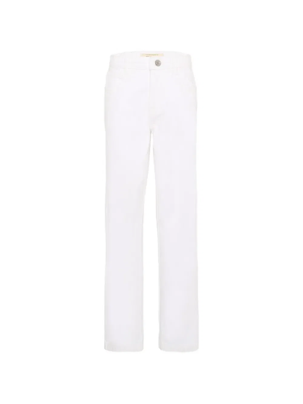 Брюки прямого кроя Trussardi Junior, белый