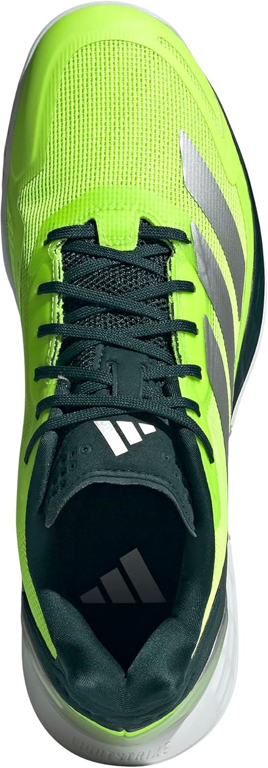 Мужские кроссовки Adidas Defiant Speed 2, Lucid Lemon/Silver Metallic/Aurora Ivy — фото 4