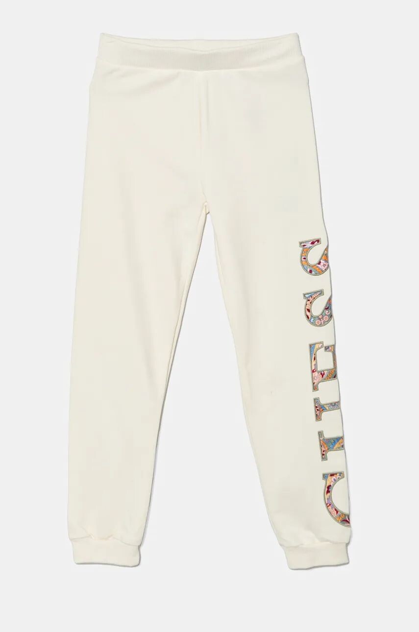 

Спортивные брюки Guess для мальчика/девочки из хлопка, бежевый