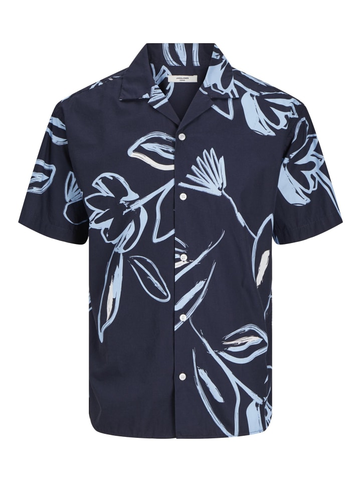 

Рубашка Jack & Jones, темно-синий