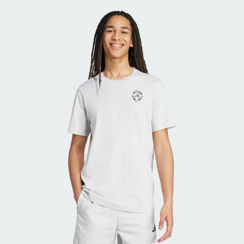 

Футболка Adidas House of Tiro Tulip Graphic Tee, цвет Grey One