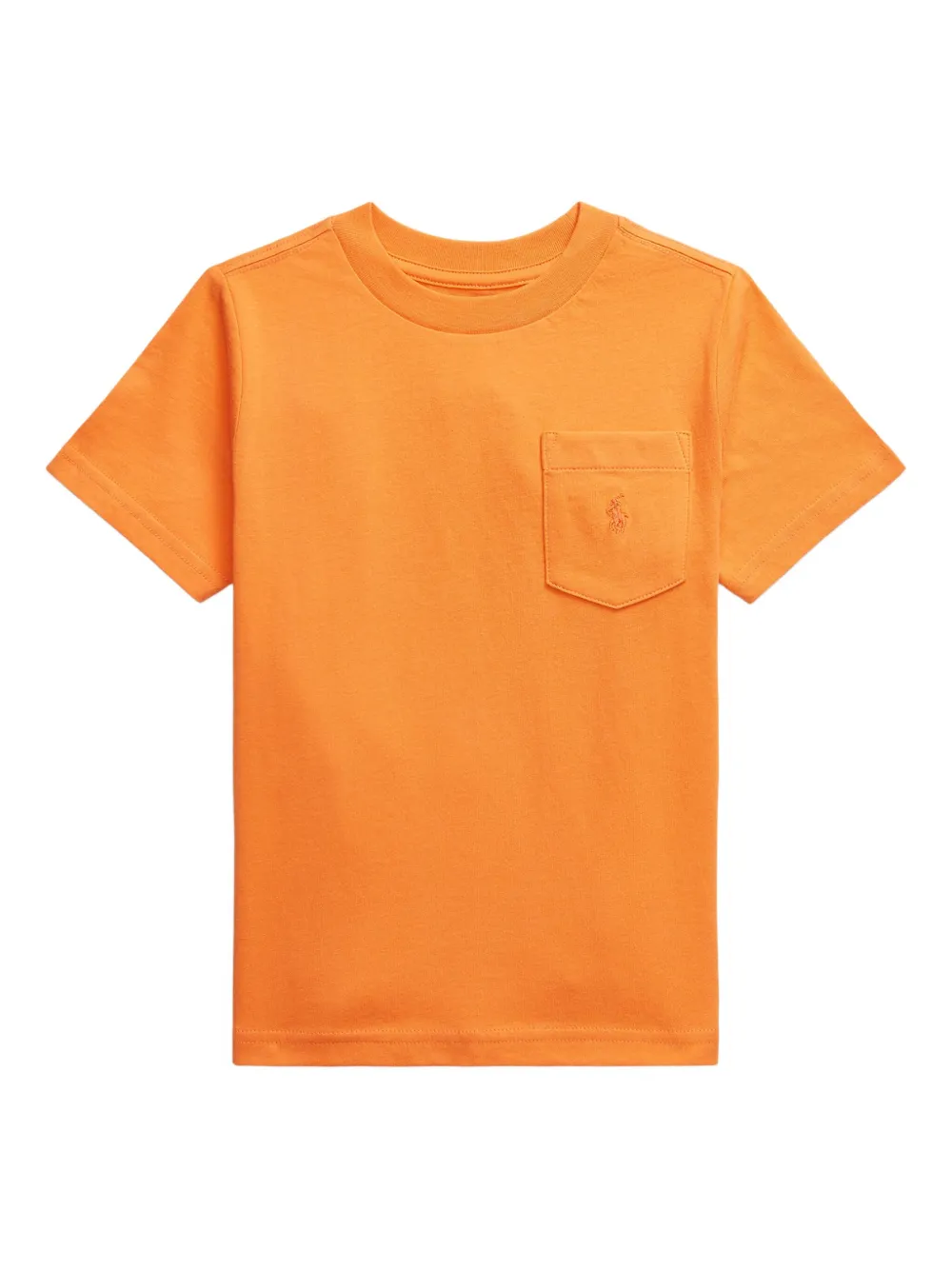 

Футболка из джерси с карманом POLO RALPH LAUREN KIDS, оранжевый