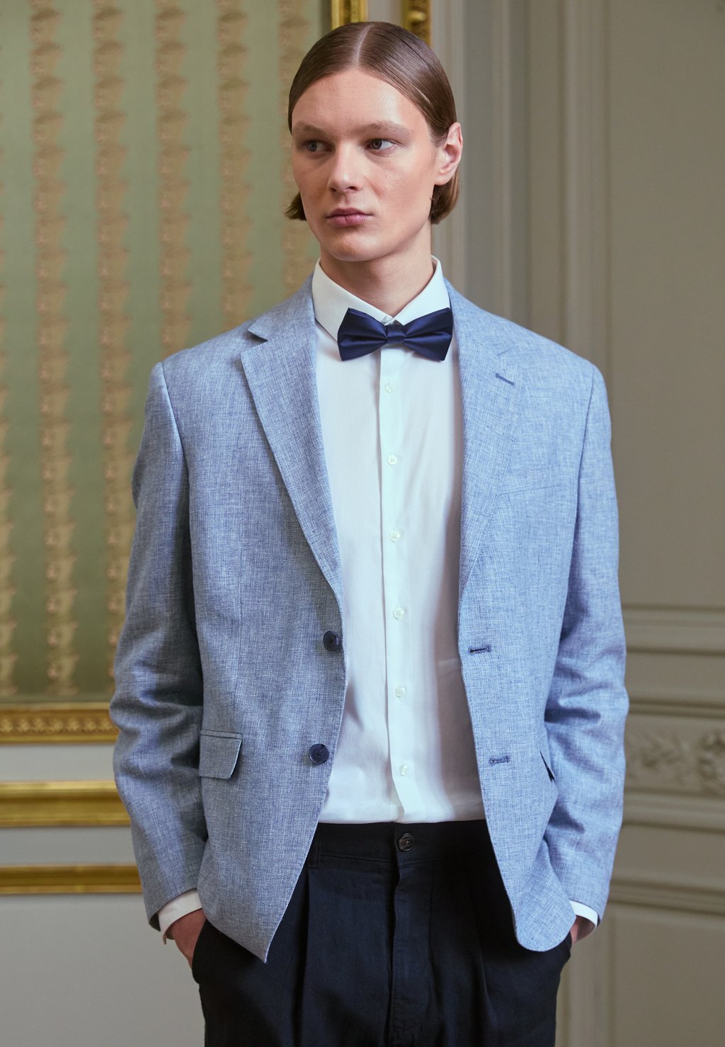 

Пиджак-блейзер REG-MALIK SUN Selected Homme, светло-голубой