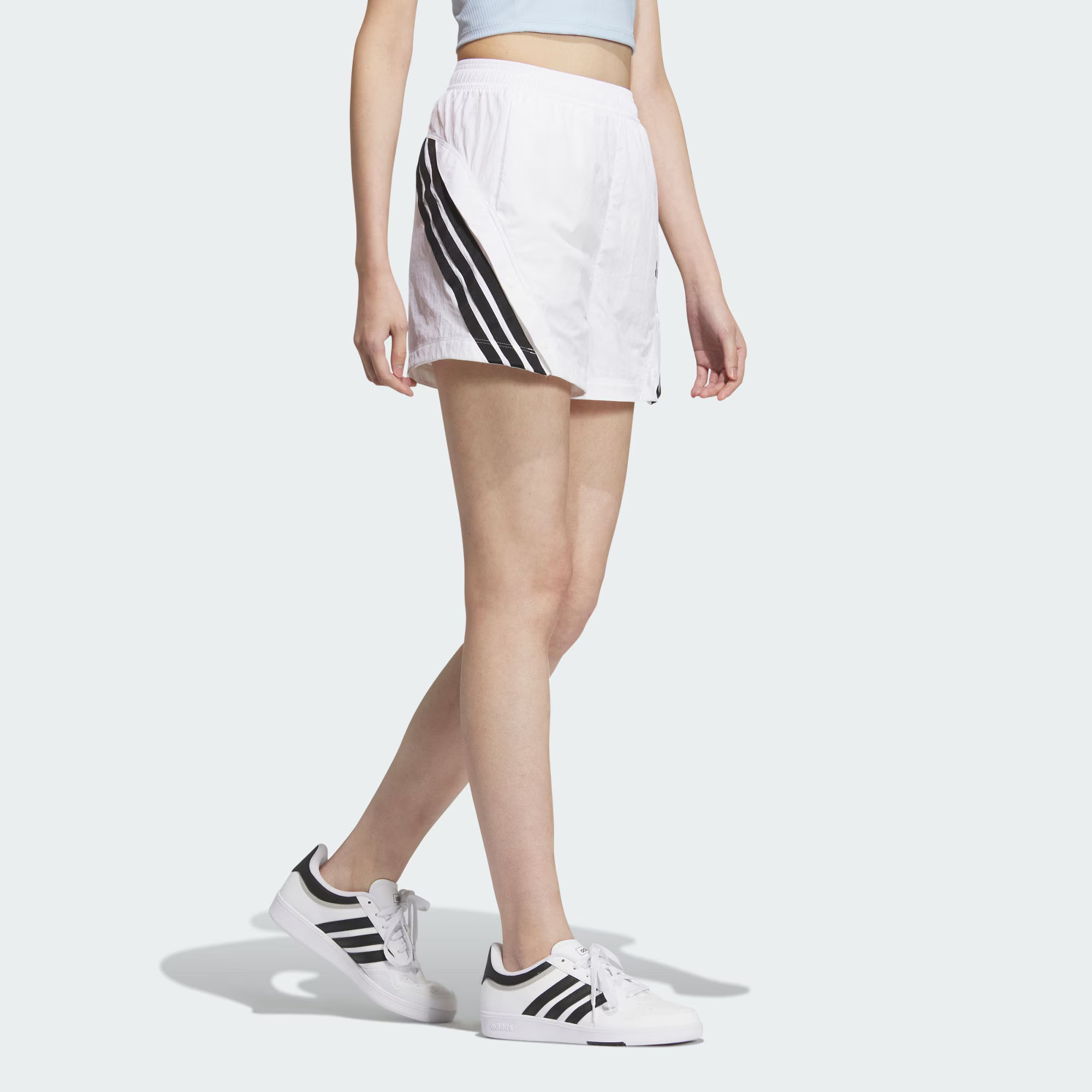 Adidas Тканые шорты Dance SS25 Casual Women's White/Black — фото 4
