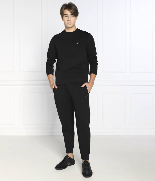 Штаны спортивные Emporio Armani Regular Fit, черный — фото 2