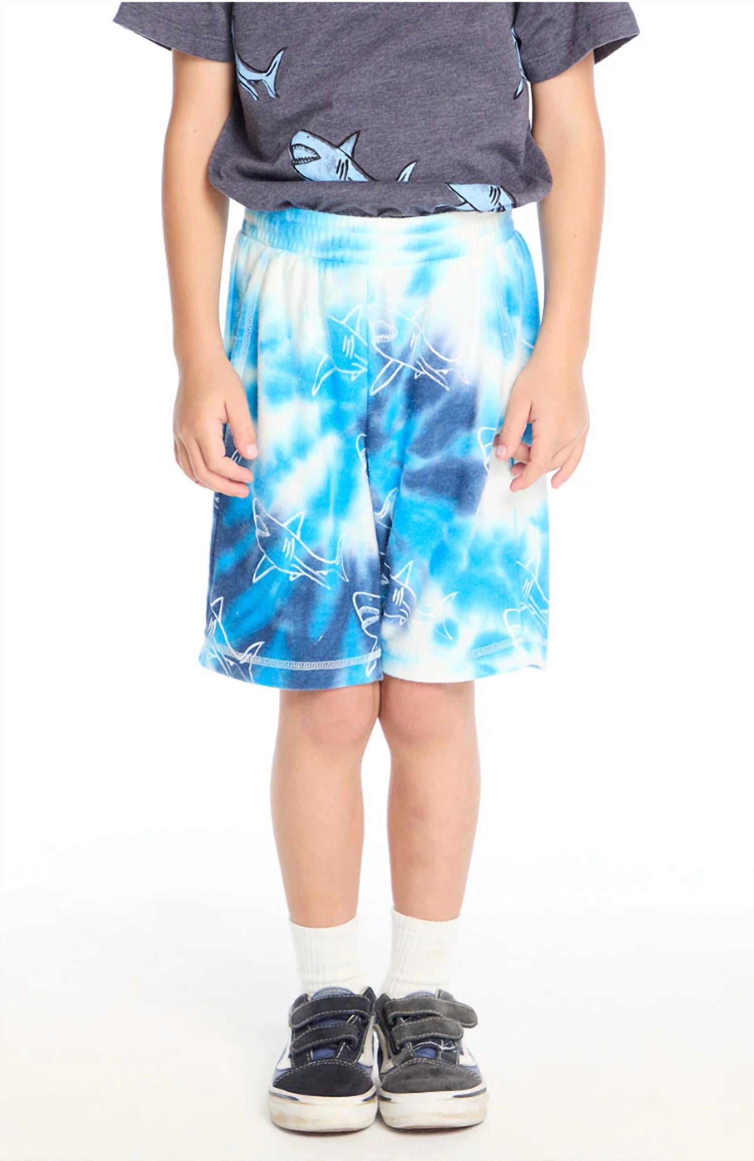

Детские шорты Shark Bite с принтом "океанский тай-дай" Chaser, Ocean Tie Dye