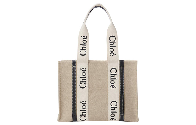 

Средняя сумка-шоппер Chloé с принтом логотипа Woody