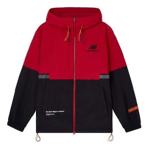 

Куртка New Balance Winter Warm Hooded Jacket 'Red Black', красный