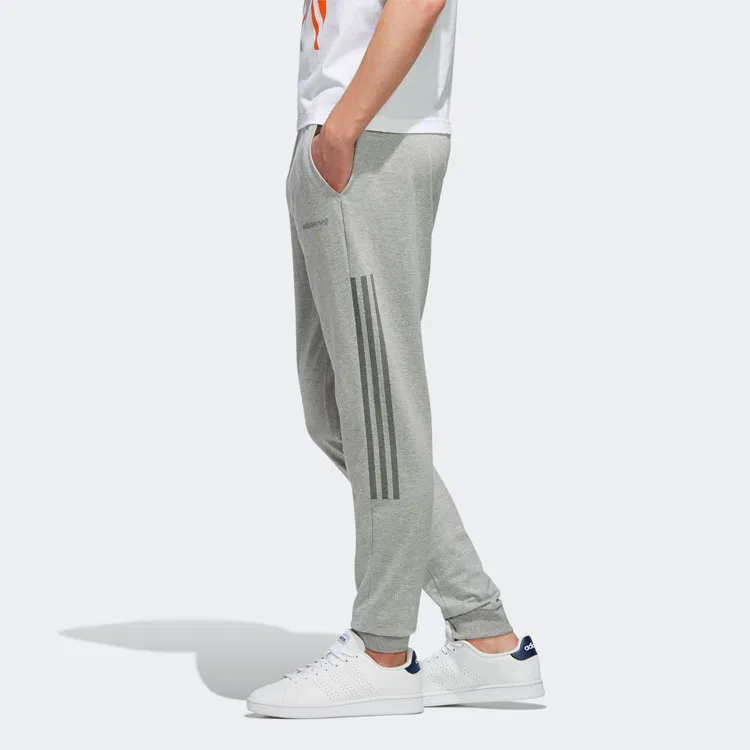 Спортивные штаны мужские Gray Adidas Neo — фото 4