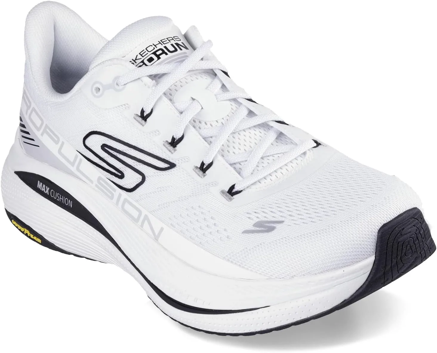 Мужские кроссовки Skechers Max Cushioning Propulsion, белый/черный — фото 4