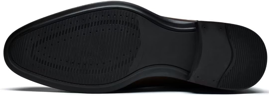 Мужские ботинки Arkbird Chukka из натуральной кожи, классические повседневные ботинки оксфордского стиля, темно-коричневый — фото 3