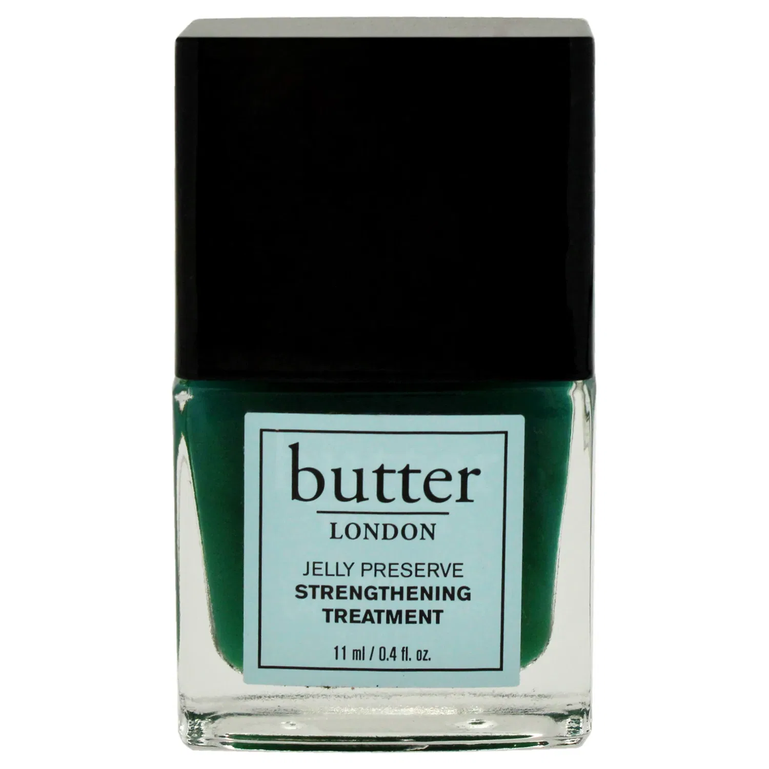 Укрепляющее средство для ногтей Jelly Preserve Strengthening Treatment - Bramley Apple от Butter London для женщин - 0,4 унции (0,4 унции), зеленый