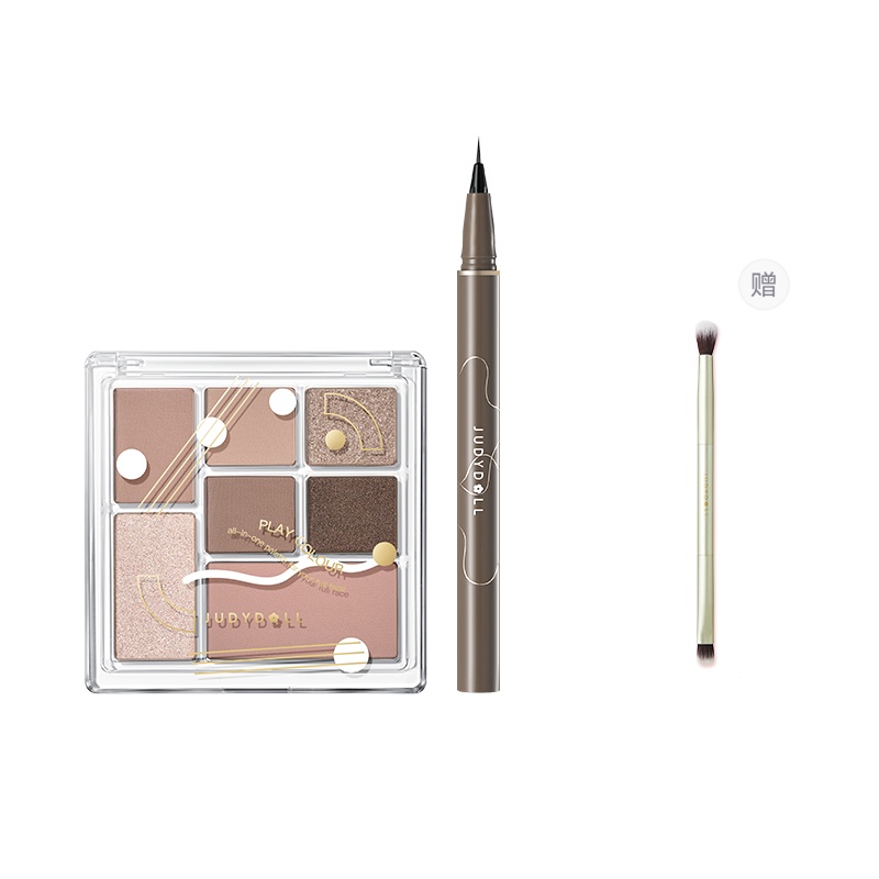 

Теневой карандаш для век Tangram Fun, наборы для макияжа, легко растушевывается, естественный тон Judydoll