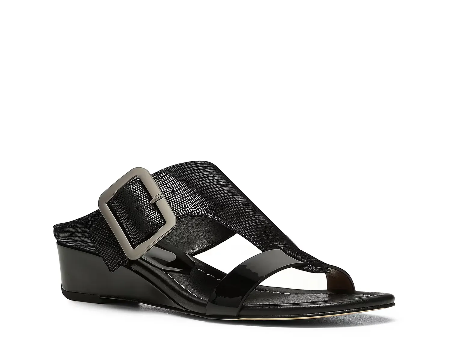 

Сандалии Vine Wedge Sandal Donald J. Pliner, черный
