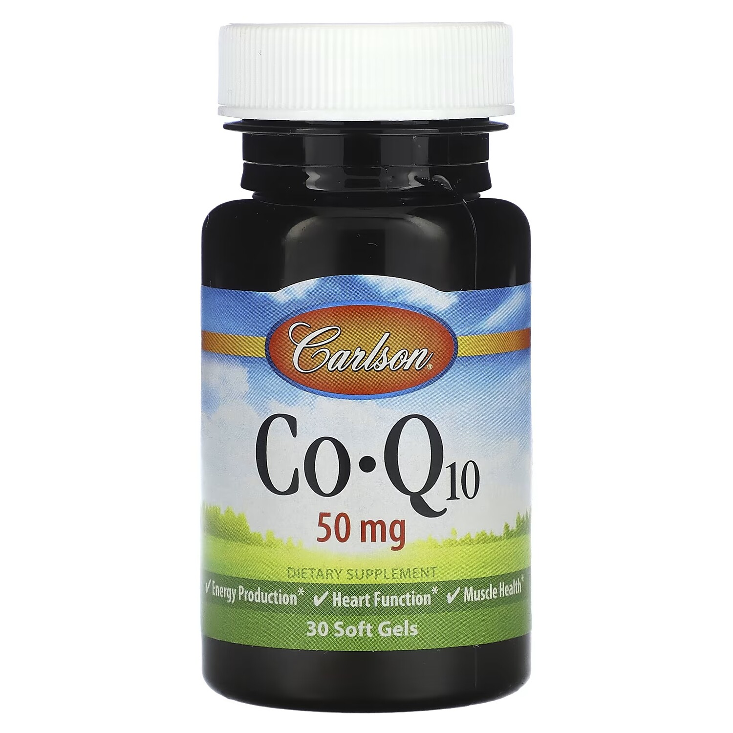 

Carlson CoQ10 50 мг 30 мягких таблеток