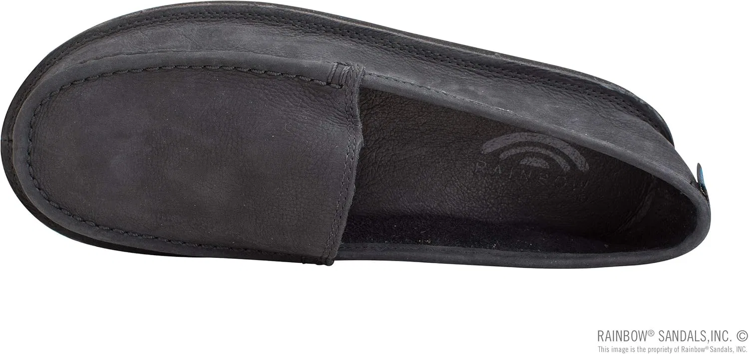 Лоферы из натуральной кожи Rainbow Premier Black Rainbow Sandals — фото 3
