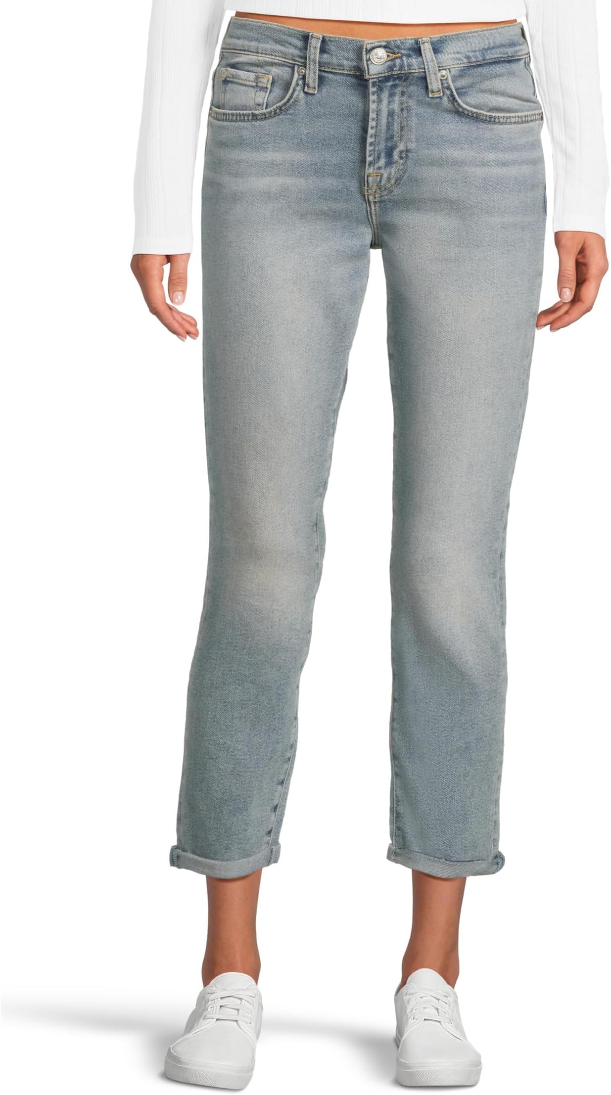 

Джинсы 7 For All Mankind Josefina in Amuse Me, цвет Amuse Me