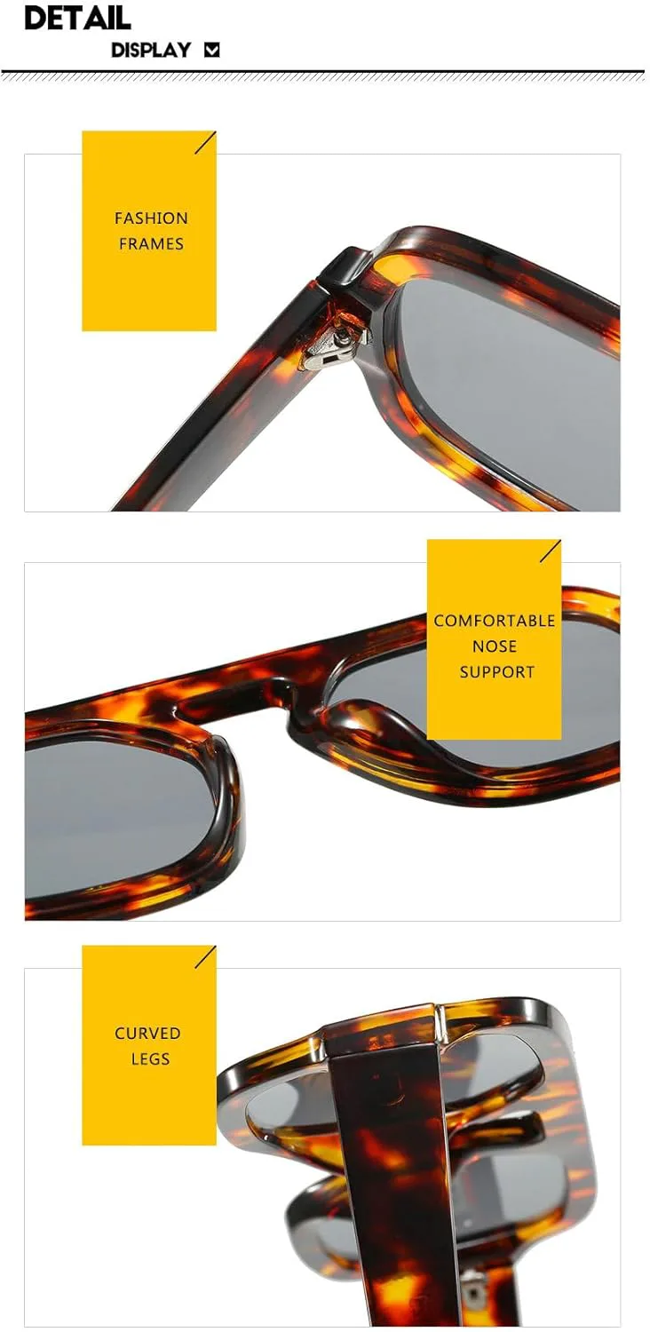 

Солнцезащитные очки Melrose Square для женщин, модные градиентные очки с защитой от УФ-излучения UV400, для мужчин, панк, сине-зеленые солнцезащитные очки Y08, C6