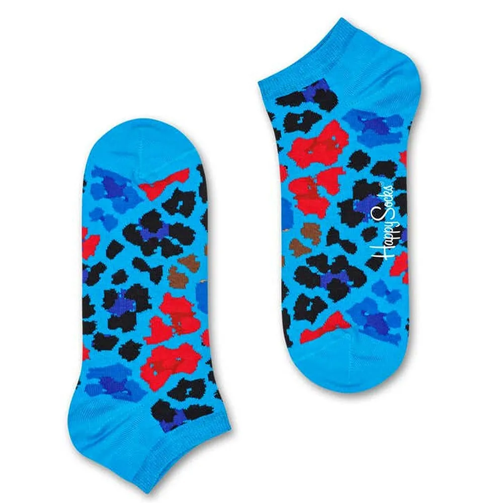 

Носки Happy Leopard Multi Low long, синий