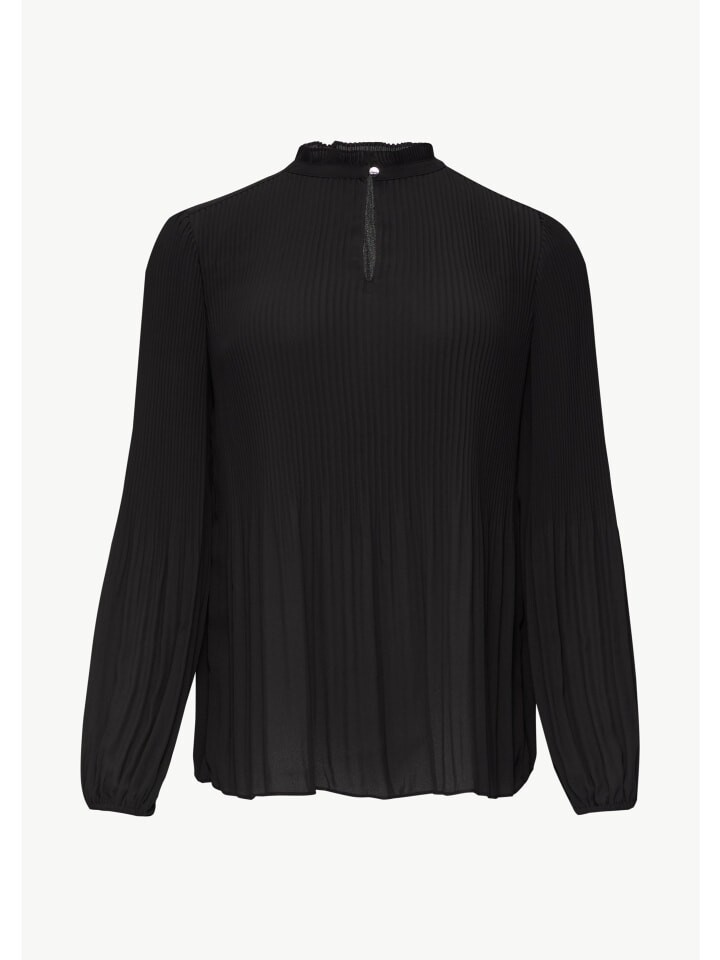 

Блуза sOliver BLACK LABEL langarm, черный