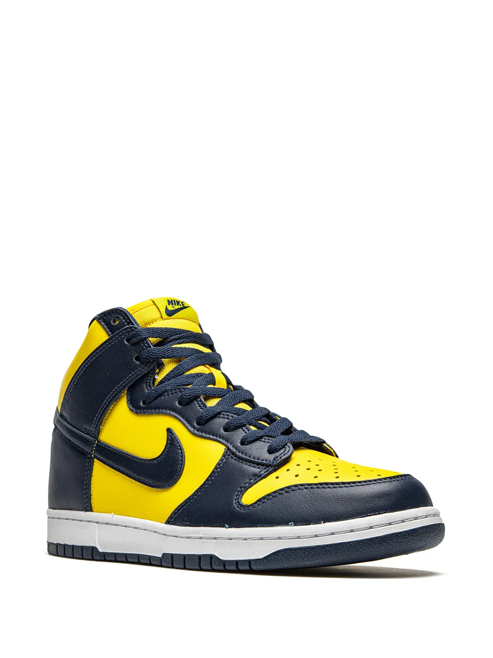 Кроссовки Dunk High SP Michigan Nike, желтый — фото 2