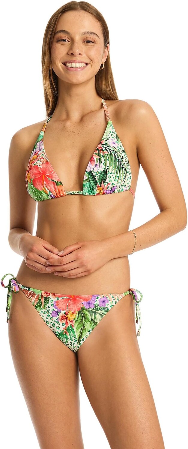 

Купальник SEA LEVEL SWIM Dolce Tie Side Pant, зеленый