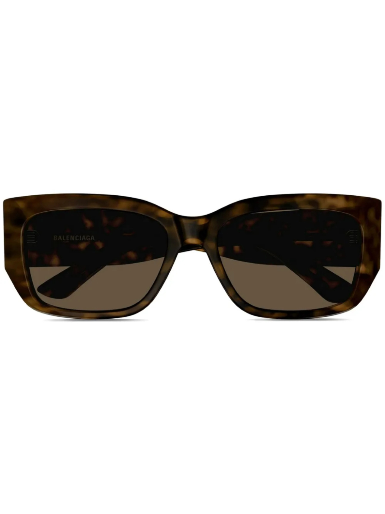 

Balenciaga Eyewear солнцезащитные очки в квадратной оправе, коричневый